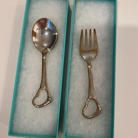 Tiffany & Co. Other Tiffany Co Elsa Peretti Open Heart Fork And